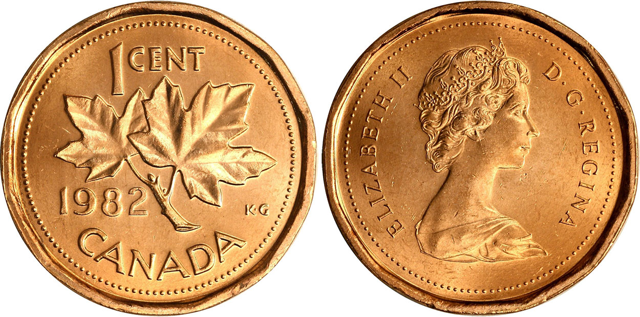 1 cent 1982