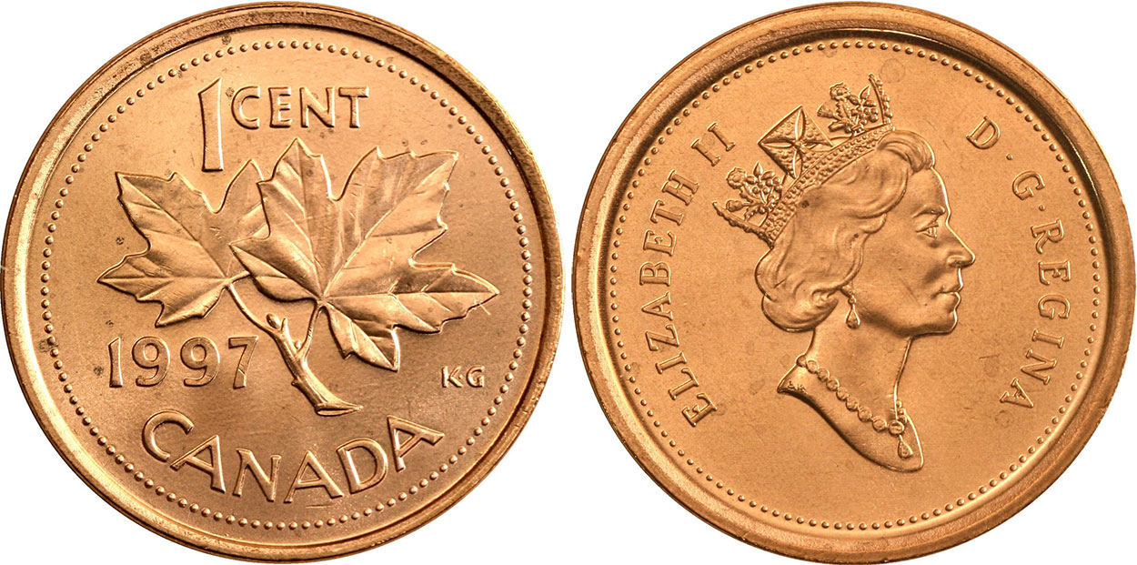 1 cent 1997