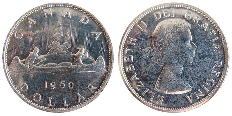1 dollar 1960
