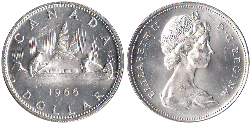 1 dollar 1966