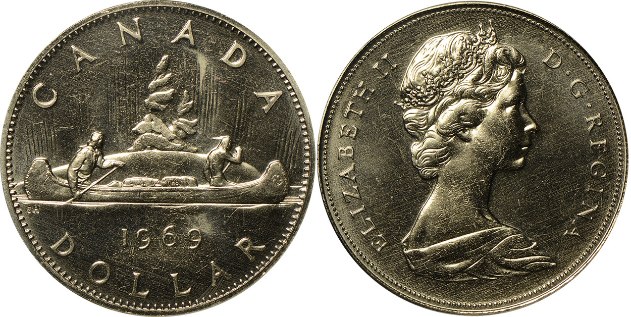 1 dollar 1969