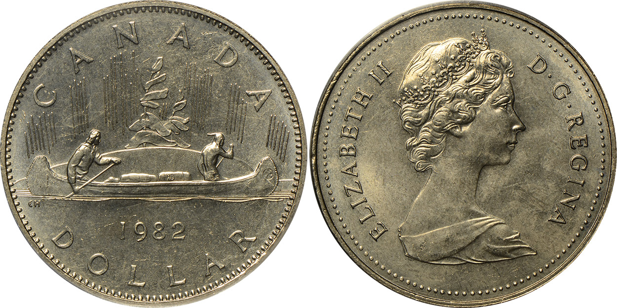 1 dollar 1982