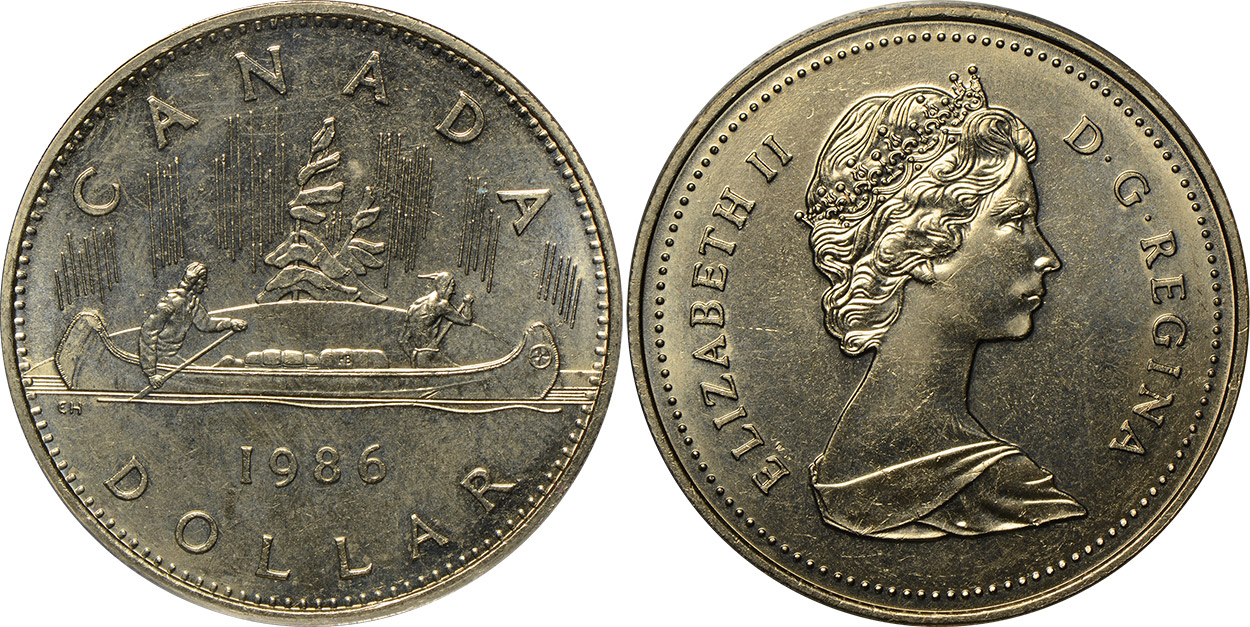 1 dollar 1986