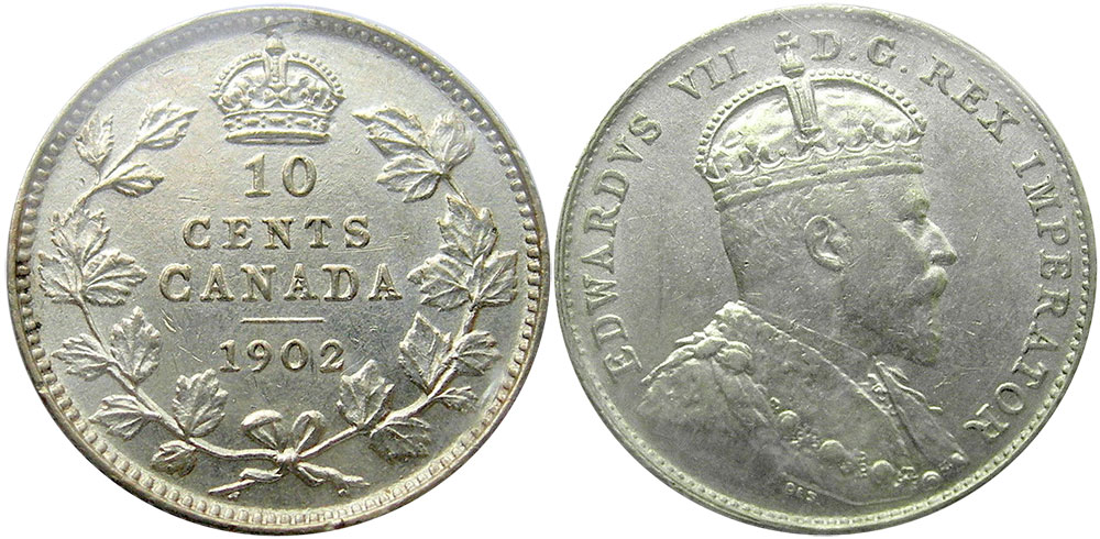10 cents 1902