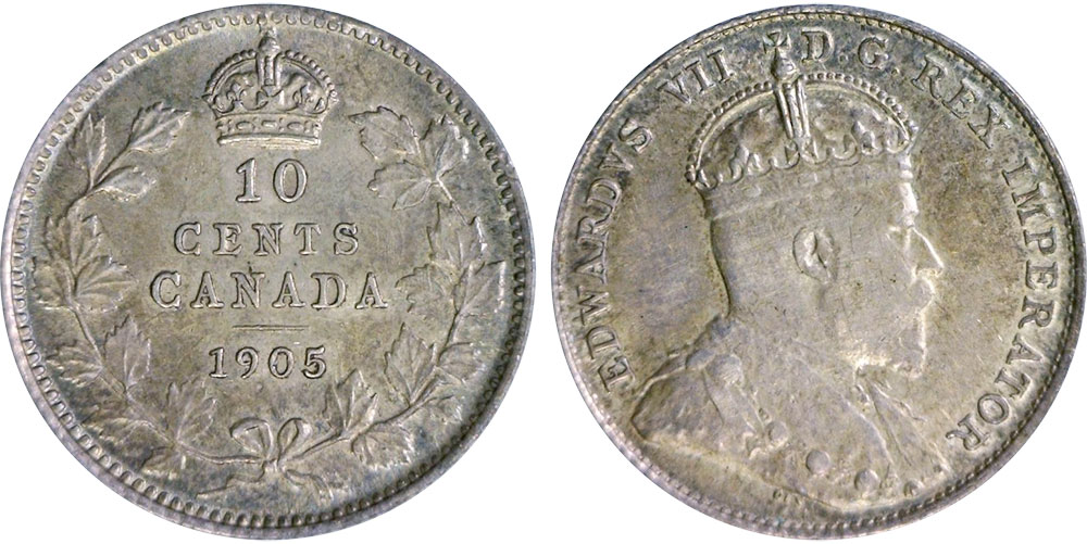 10 cents 1905