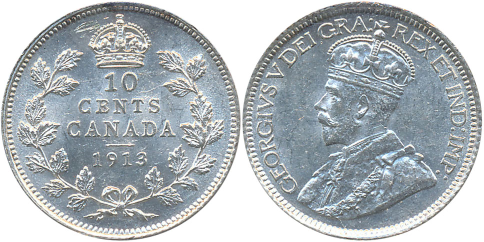 10 cents 1913