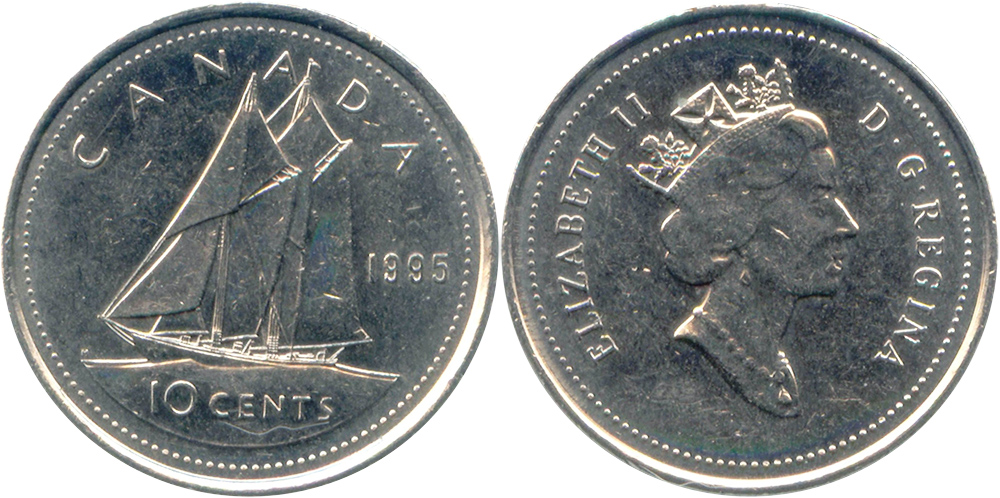 10 cents 1996