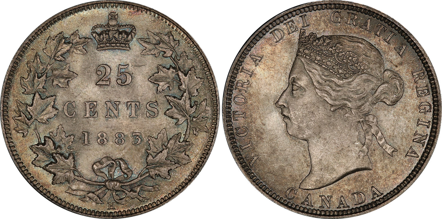 25 cents 1883