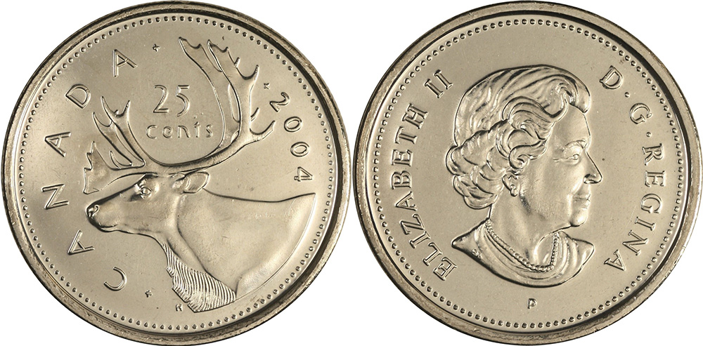 25 cents 2004