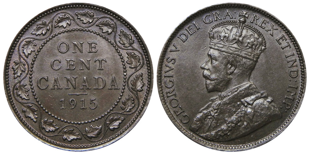 1 cent 1915