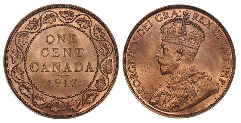 1 cent 1917