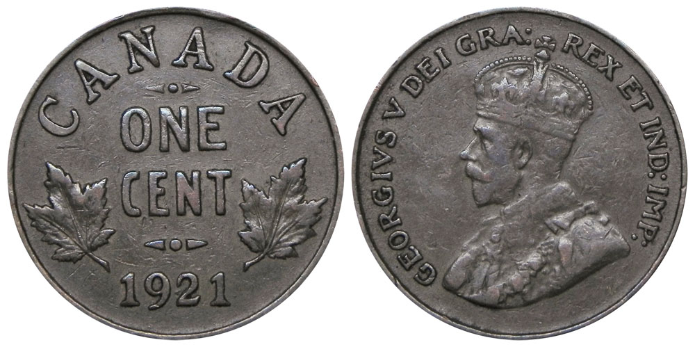 1 cent 1921