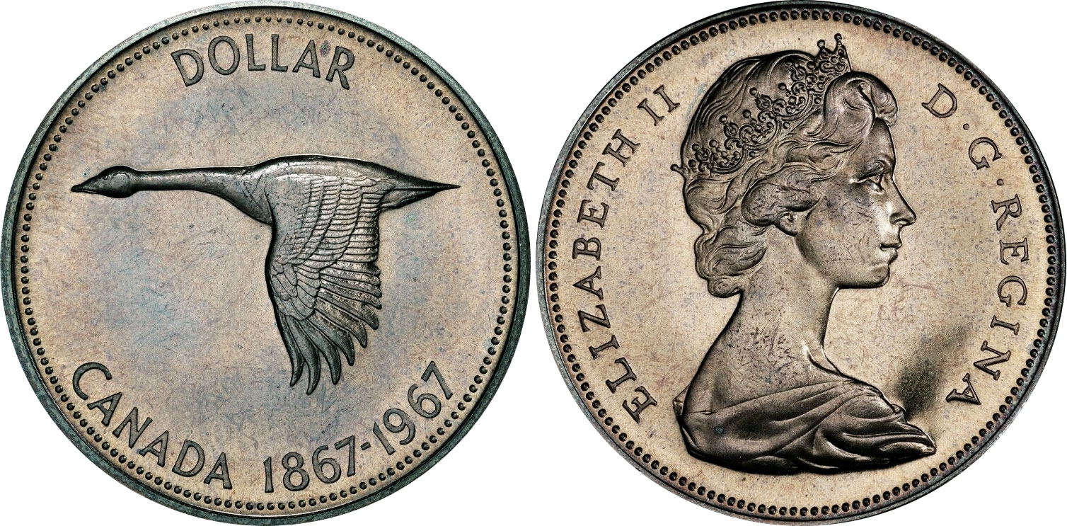 1 dollar 1967